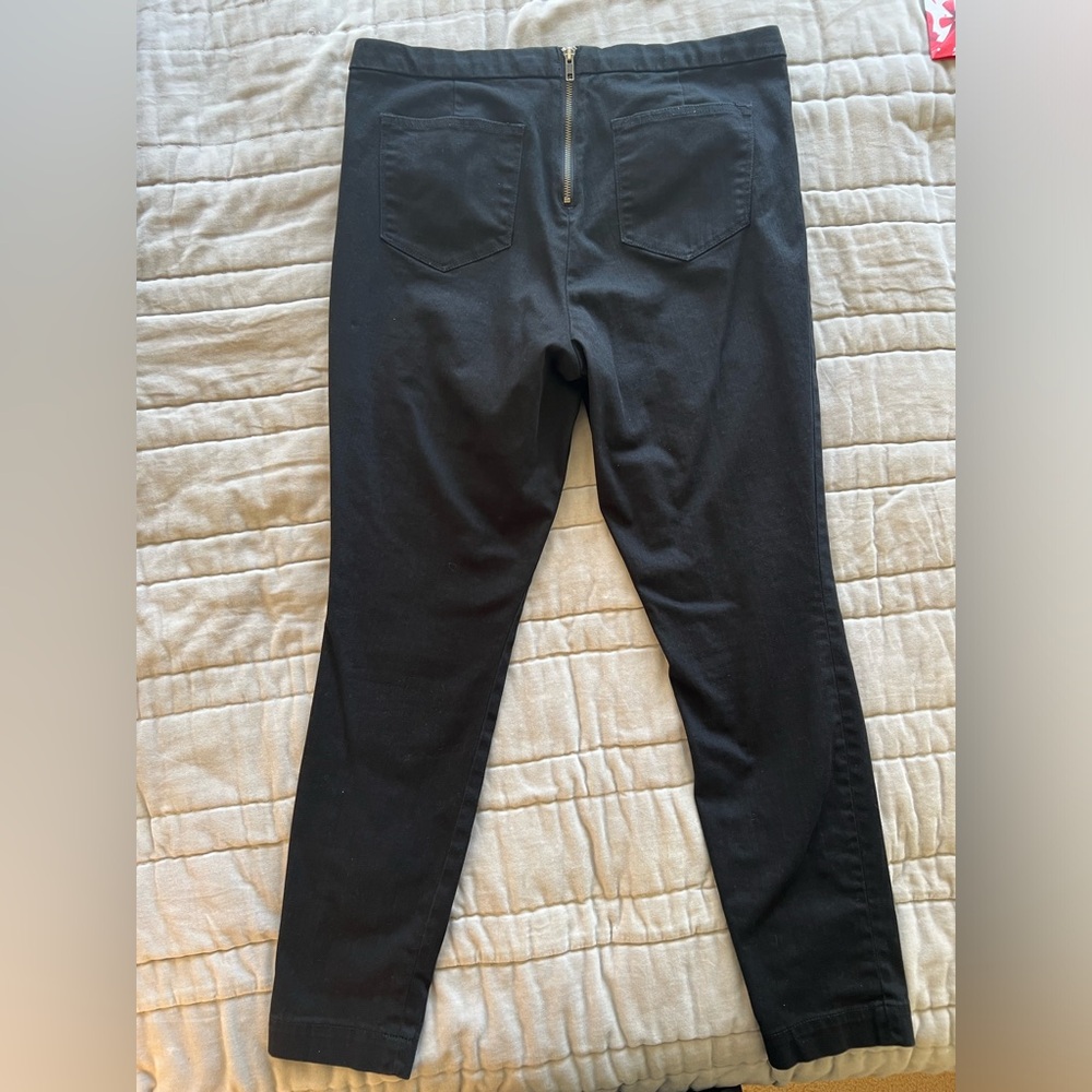 J. Crew Dannie Pants Black -Size 10